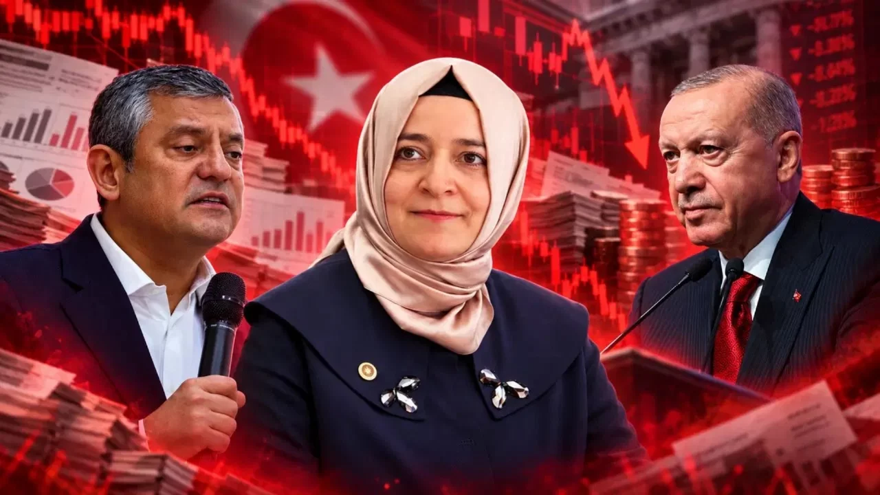 Özgür Özel'den Cumhurbaşkanı Erdoğan'a: 'Fatma Betül Sayan Kaya 2,2 milyarlık vurgunu yaparken sa...