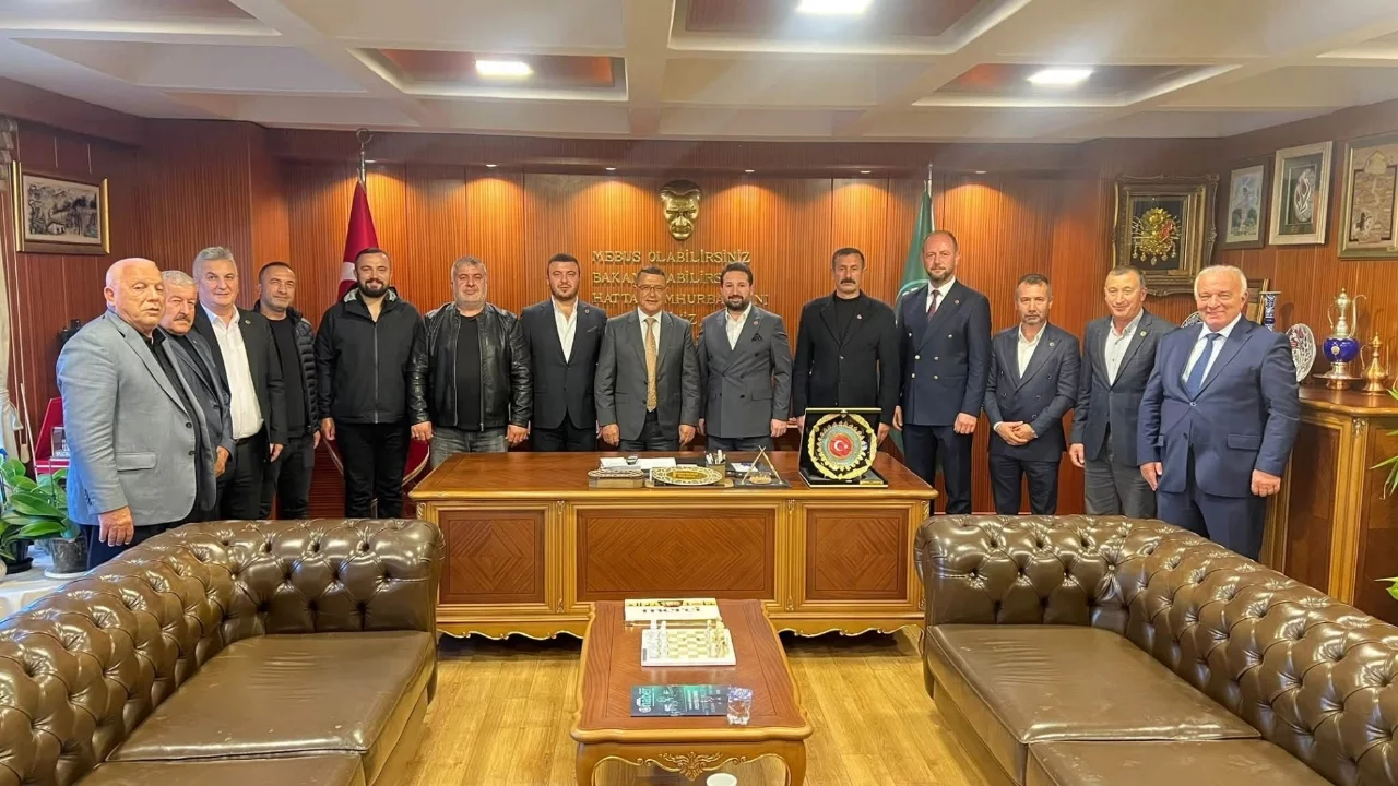Bursa'da MHP'den BESOB'a ziyaret