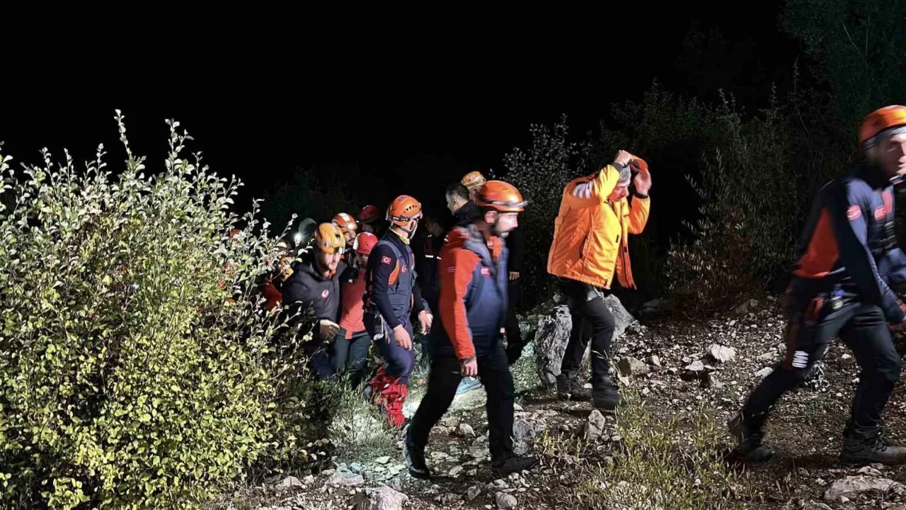 Yazılı Kanyon'da hayatını kaybeden kişinin cansız bedenine ulaşıldı