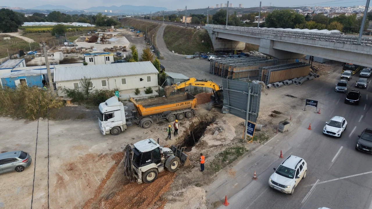 Bursa Büyükşehir'den kesintisiz altyapı mesaisi