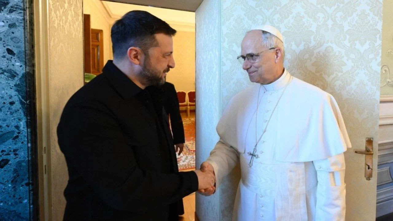 Papa 14. Leo, Zelenskiy ile telefonda görüştü