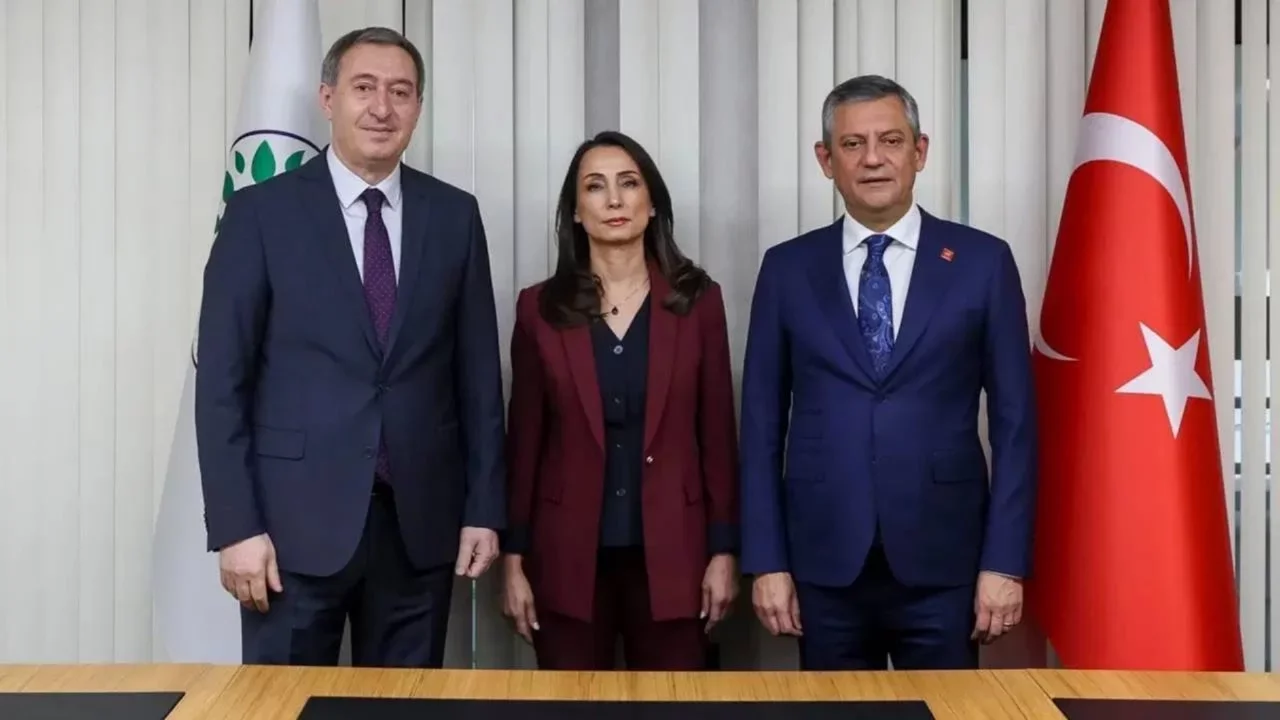 DEM Parti Eş Genel Başkanları, Özgür Özel'i ziyaret ediyor