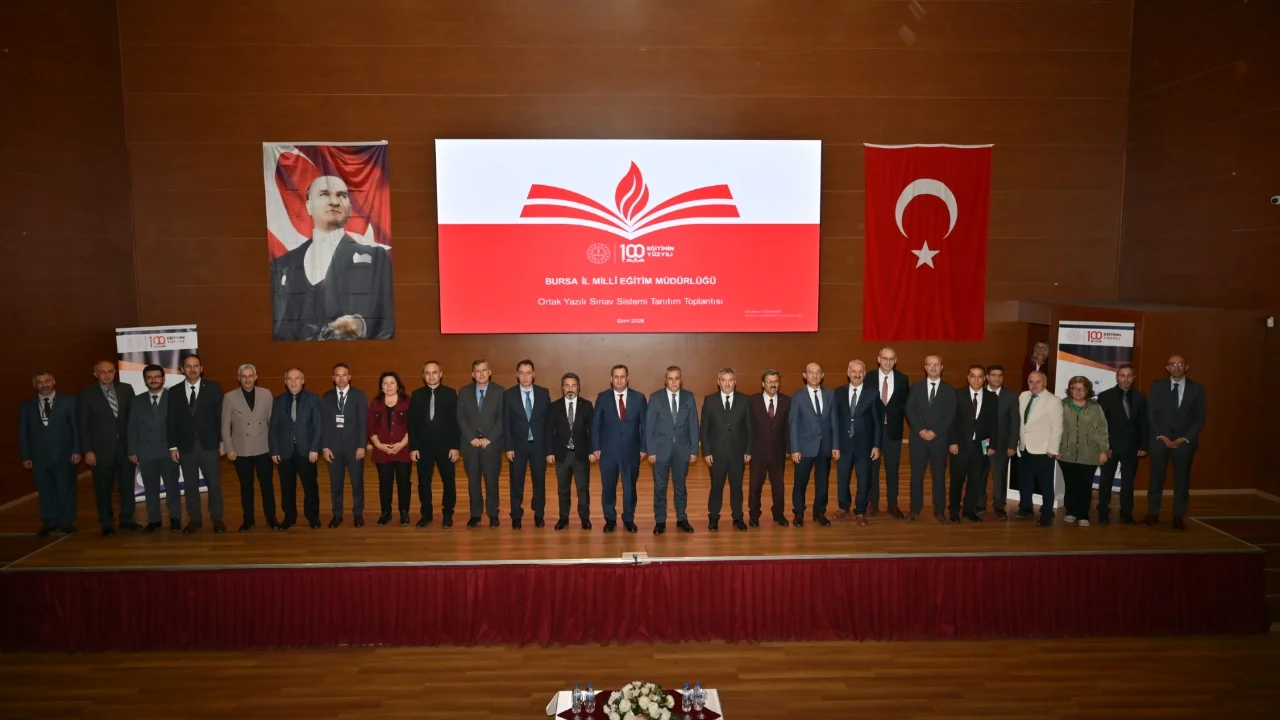 Bursa'da ortak yazılı sınav sistemi bilgilendirme toplantısı yapıldı