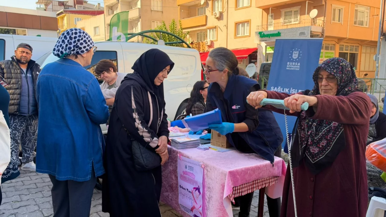 Bursa Büyükşehir ile meme kanseri farkındalığı artıyor