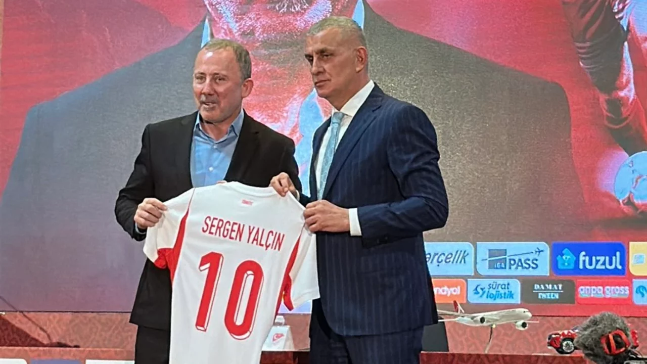 A Milli Futbol Takımı'nda Sergen Yalçın dönemi resmen başladı