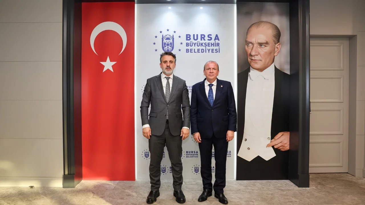 BTSO Başkanı Matlı'dan Büyükşehir Belediye Başkan Vekili Biba'ya ziyaret