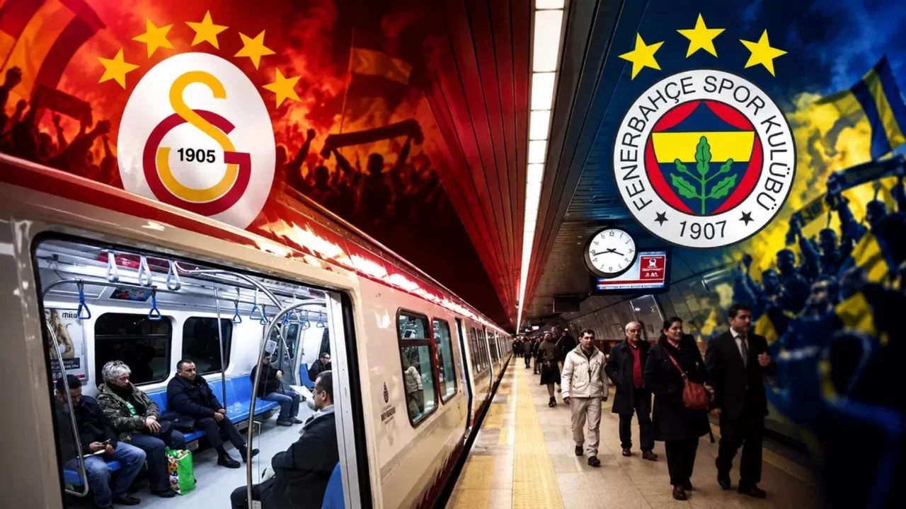 Metro seferlerine Galatasaray-Fenerbahçe derbisi ayarı
