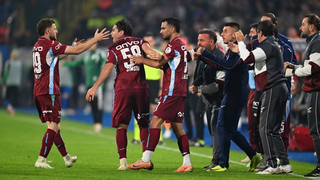 Karadeniz derbisinde kazanan Trabzonspor