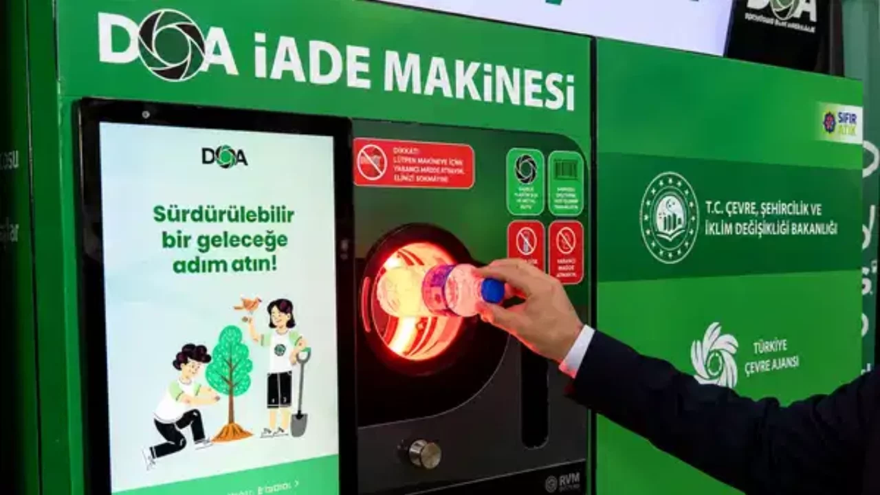 Murat Kurum açıkladı: DOA makinesiyle kaç milyon ambalaj geri dönüşüme kazandırıldı?