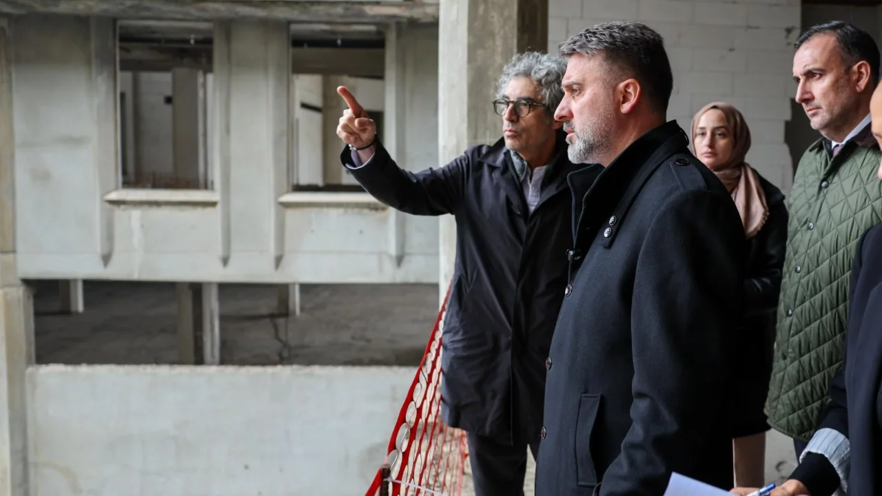 Bursa Büyükşehir Belediye Başkan Vekili Şahin Biba: Çekirge Teras, 2027'de Bursalılarla buluşacak