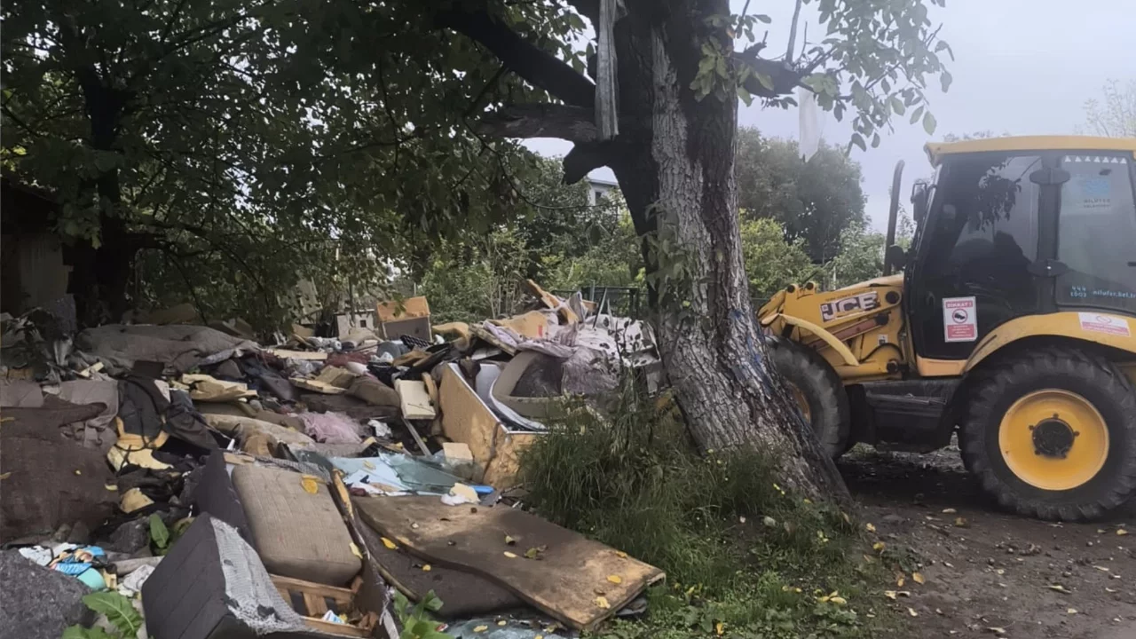 Nilüfer Belediyesi'nden çevre temizliği
