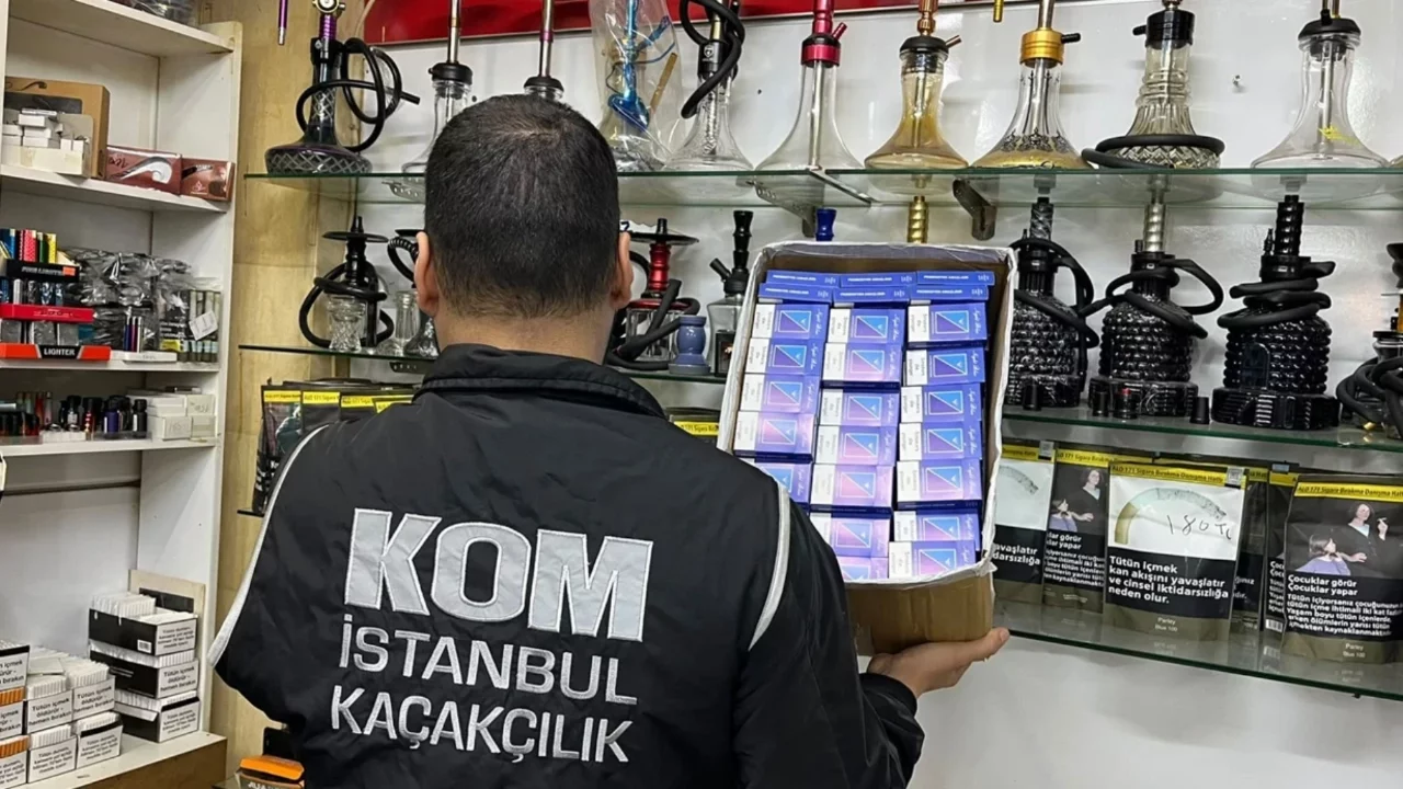 Tütün kaçakçılığı operasyonu: 23 milyon değerinde kaçak ürün ele geçirildi