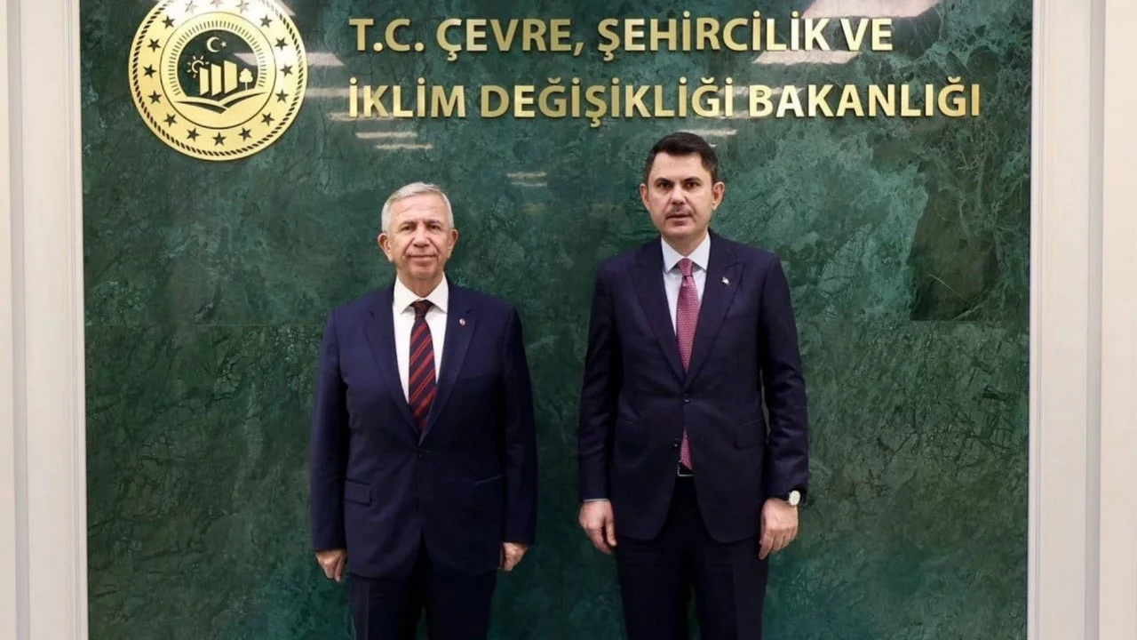 Mansur Yavaş, Murat Kurum ile görüştü