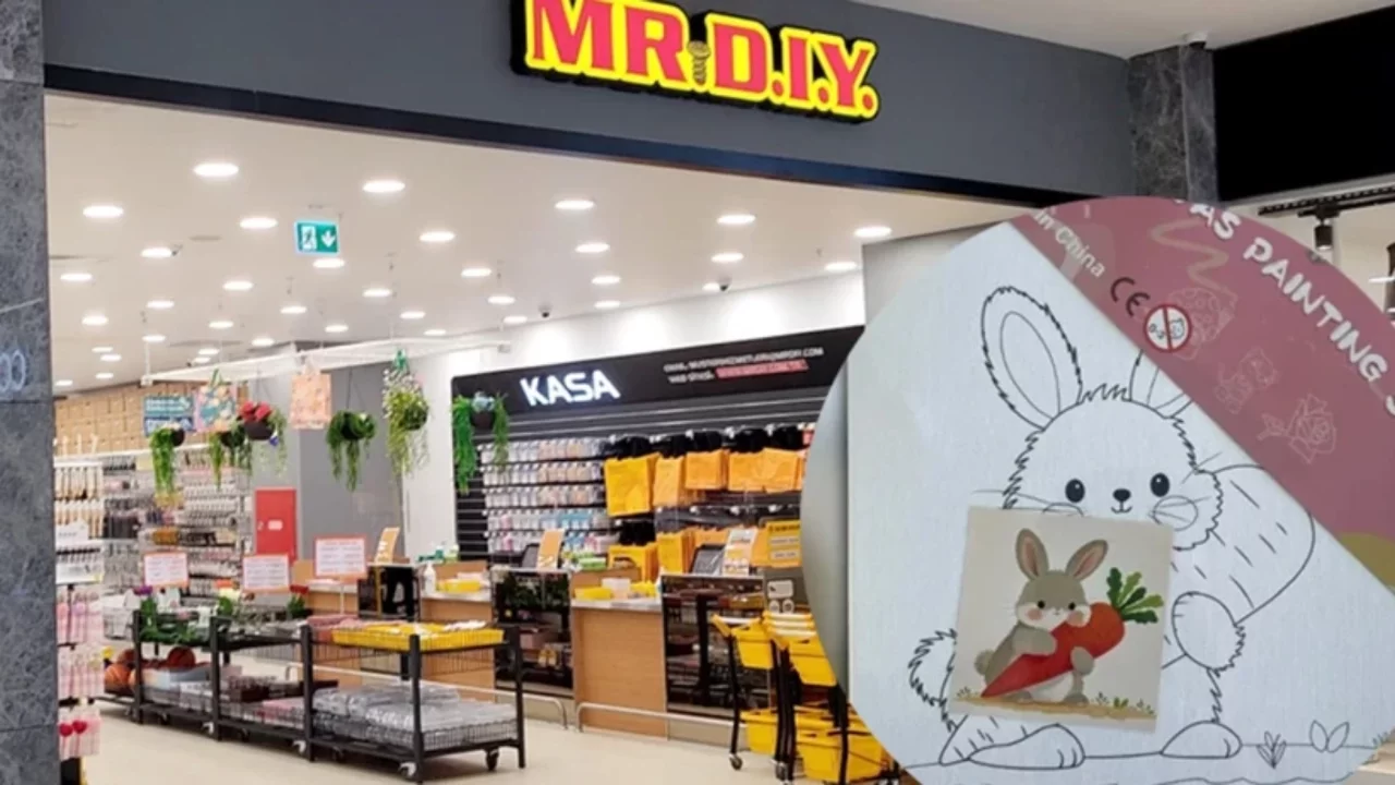MR.DIY'den tuval boyama seti için açıklama