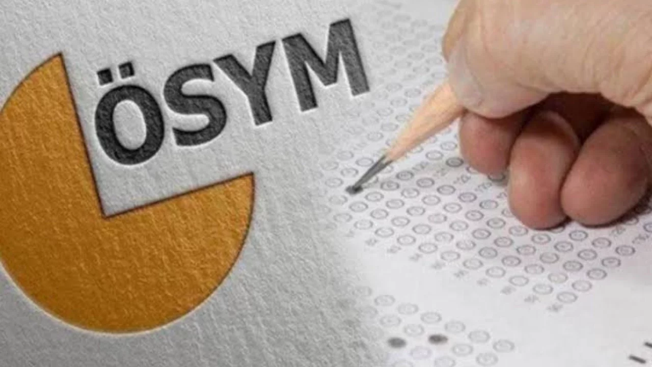 ÖSYM'nin 2027 sınav takvimi belli oldu