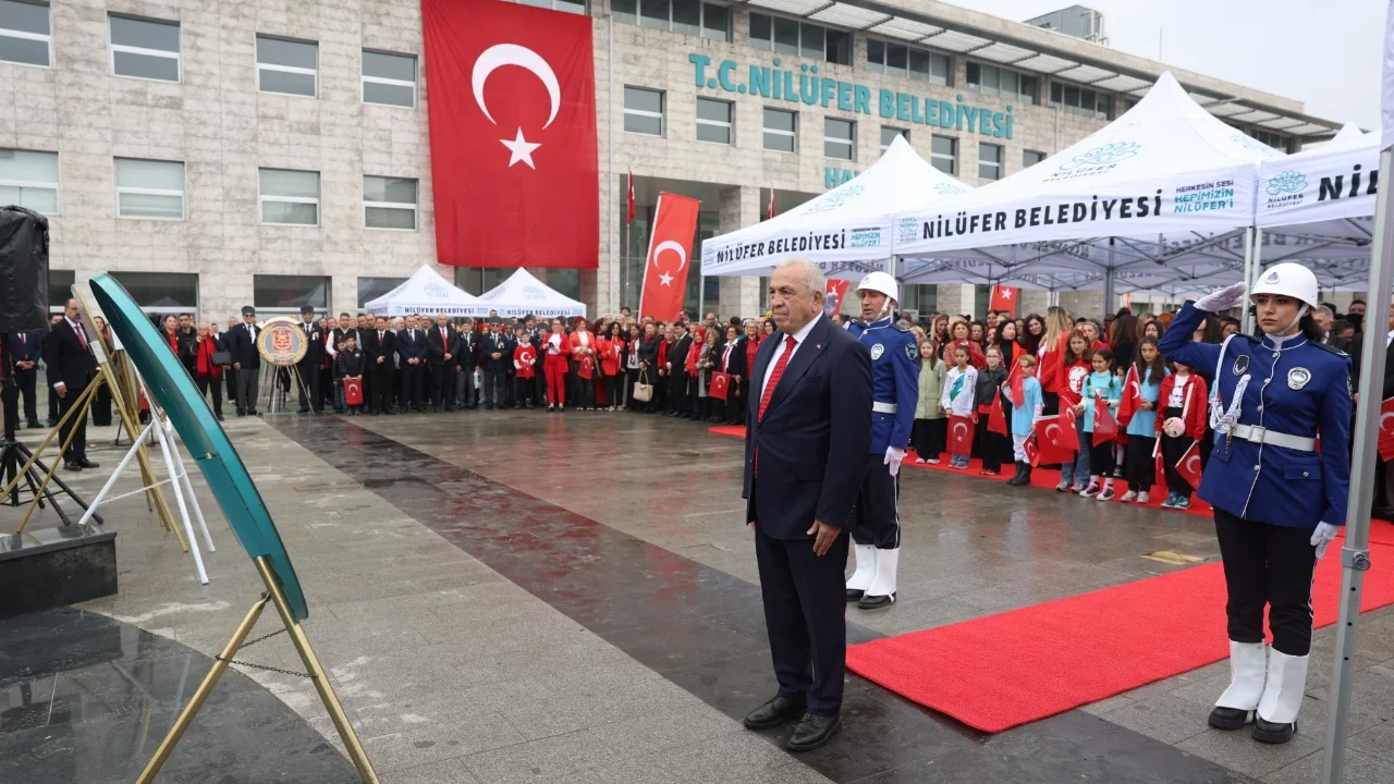 Nilüfer'de Cumhuriyet Bayramı'nın 103'üncü yıl coşkusu yaşandı