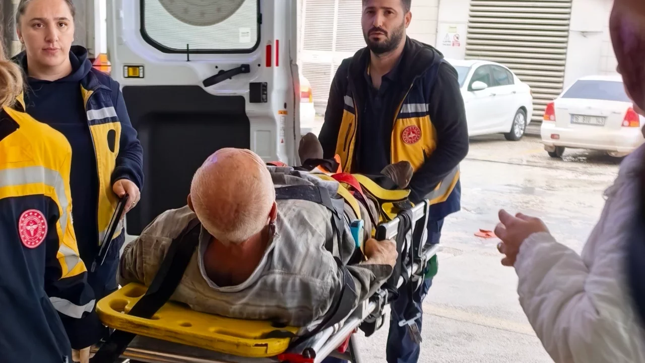 Bursa'da yük asansörü düştü: 1 yaralı