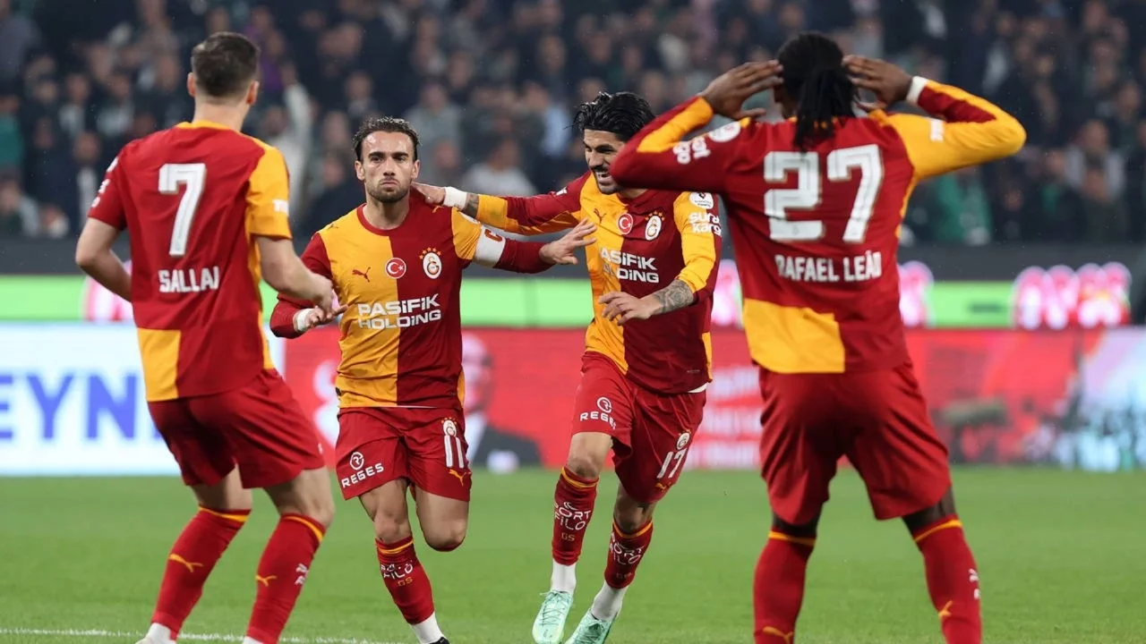 Galatasaray'dan Konya'da dört dörtlük zafer