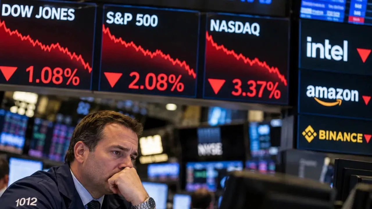 Teknoloji hisseleri sert düştü: Nasdaq üç ayın en düşük seviyesinde