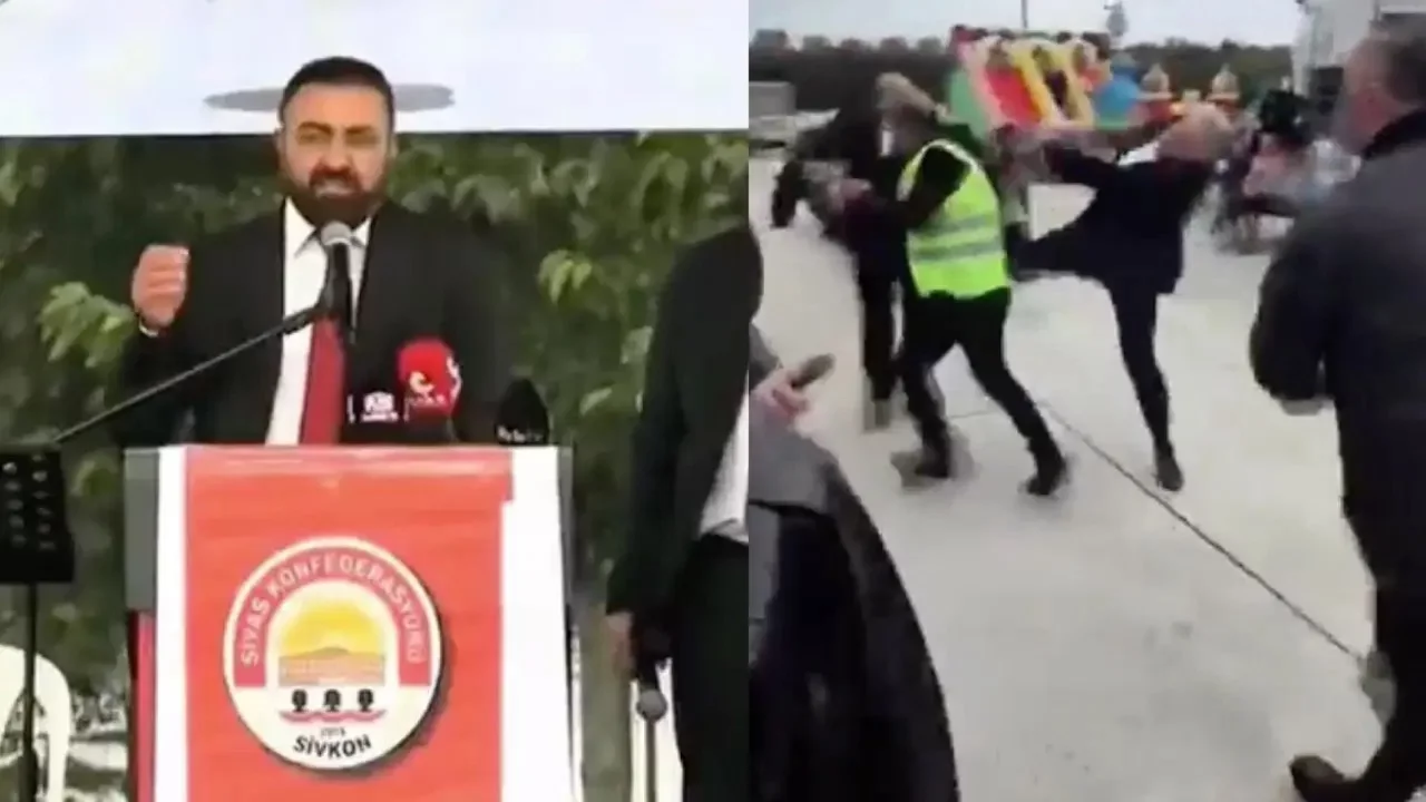 İstanbul'da Sivas Kültür Günleri'nde ortalık karıştı: YENİ Parti'ye övgü sonrası kavga çıktı