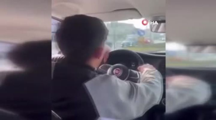 Bursa'da trafikte tehlikeli 'makas': Vatandaşların canını hiçe saydı!